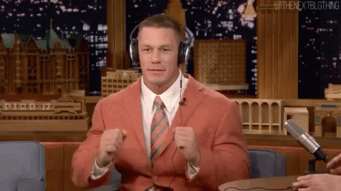 John Cena Dancing with Headphones